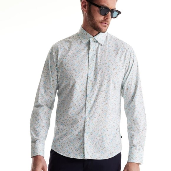 Floral Button Up Shirt for Men - Picture 6 of 6